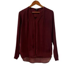 3 for $30! Simply Vera Wang maroon blouse